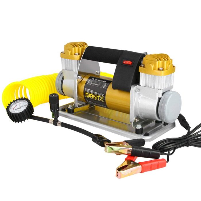 Giantz Air Compressor 12V 4x4 Tyre 200L/MIN Deflator Inflator Car Truck Portable - Image 2