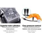 Giantz Air Compressor 12V 4x4 Tyre 85L/min Deflator Inflator Car Truck Portable - Image 6