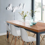 Artiss Set of 4 Retro Beech Wood Dining Chair - White - Image 8