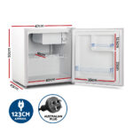 Devanti 48L Bar Fridge White - Image 3