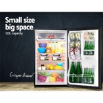Devanti 122L Bar Fridge - Black - Image 5