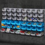Giantz 48 Storage Bin Rack Wall Mounted Steel Board