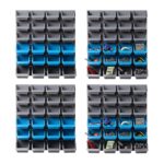 Giantz 96 Storage Bin Rack Wall Mounted - Image 2