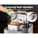 Devanti Bread Maker Machine Automatic Bakehouse Home Stainless Steel Baker Oven - Image 6