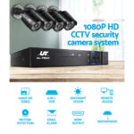UL-tech CCTV Security System 8CH DVR 4 Cameras 1080p - Image 5