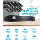 UL-tech CCTV Security System 8CH DVR 8 Cameras 1080p - Image 4