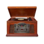 Crosley Lancaster Bluetooth Turntable Entertainment Centre Paprika