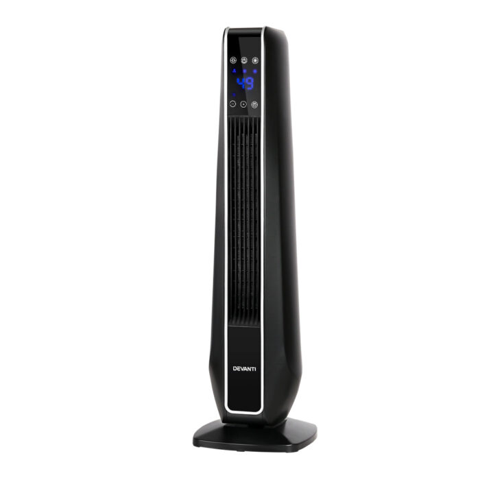 Devanti Electric Ceramic Tower Heater 2400W - Image 2