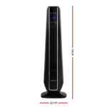 Devanti Electric Ceramic Tower Heater 2400W - Image 3