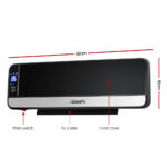 Devanti 2000W Wall Mounted Panel Heater - Black - Image 3