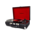 Crosley Cruiser Bluetooth Portable Turntable for Vinyl and Digital Music (Black)