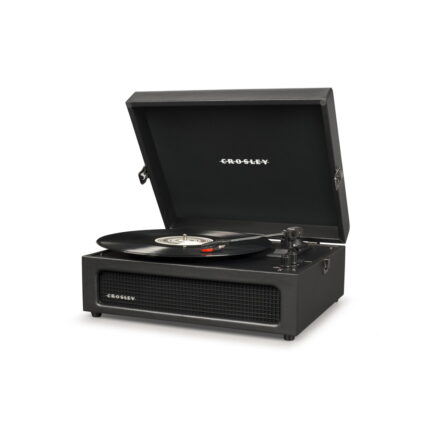 Crosley Voyager Bluetooth Portable Turntable with RCA Output (Black)