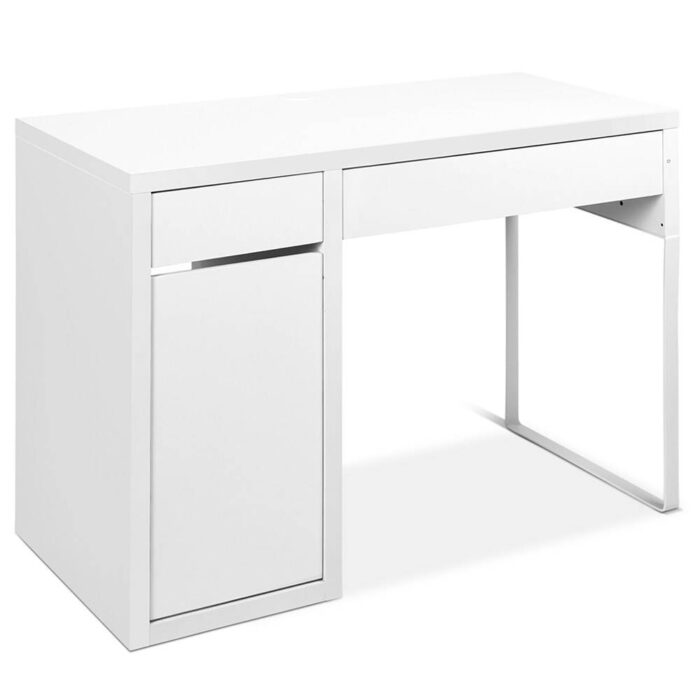 Artiss Computer Desk Drawer Cabinet White - Image 2
