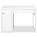 Artiss Computer Desk Drawer Cabinet White - Image 4
