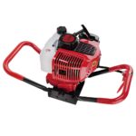 Giantz 66CC Post Hole Digger Motor Only Petrol Engine Red - Image 2