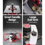 Giantz 66CC Post Hole Digger Motor Only Petrol Engine Red - Image 7