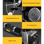Giantz Electric Hoist Winch 400/800KG Cable 18M Rope Tool Remote Chain Lifting - Image 6