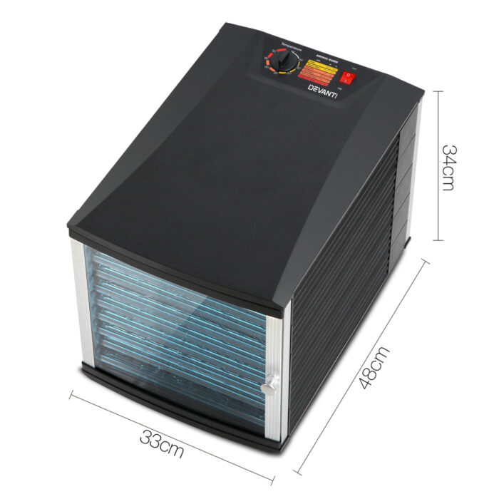 Devanti 10 Trays Food Dehydrator - Image 3