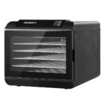 Devanti 6 Trays Food Dehydrator Stainless Steel Tray - Image 2