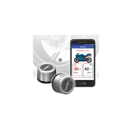 Fobo Bike 2 Advanced Bluetooth 5.0 Wireless Tyre Pressure Monitoring System (TPMS)