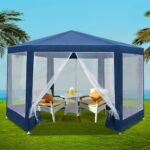Instahut Gazebo Wedding Party Marquee Tent Canopy Outdoor Camping Gazebos Navy