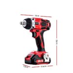 GIANTZ Cordless Impact Wrench 20V Lithium-Ion Battery Rattle Gun Sockets - Image 3