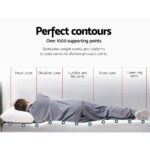 Giselle Bedding Memory Foam Mattress Topper Cool Gel 8cm King - Image 4