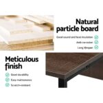 Artiss Computer Desk Shelf Oak 100CM - Image 5