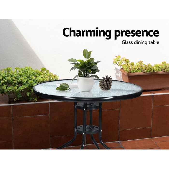 Gardeon Outdoor Dining Chairs Bistro Patio Furniture Chair Wicker Garden Extra Large Tea Coffee Cafe Bar Set - Image 6