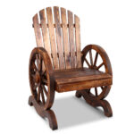 Gardeon Wooden Wagon Chair Outdoor - Image 2