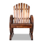 Gardeon Wooden Wagon Chair Outdoor - Image 3