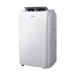 Devanti Portable Air Conditioner Cooling Mobile Fan Cooler Remote Window Kit White 3300W - Image 2