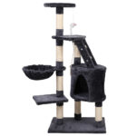 i.Pet Cat Tree 120cm Tower Scratching Post Scratcher Wood Condo House Bed Toys - Image 2