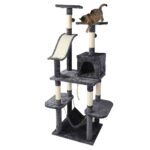 i.Pet Cat Tree 171cm Tower Scratching Post Scratcher Wooden Condo House Bed Toys - Image 2
