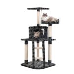 i.Pet Cat Tree 120cm Tower Scratching Post Scratcher Trees Bed Wood Condo Toys Bed - Image 2