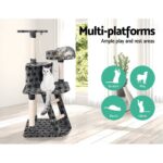 i.Pet Cat Tree 120cm Tower Scratching Post Scratcher Trees Bed Wood Condo Toys Bed - Image 4