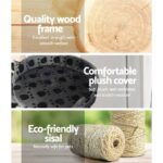 i.Pet Cat Tree 120cm Tower Scratching Post Scratcher Trees Bed Wood Condo Toys Bed - Image 5