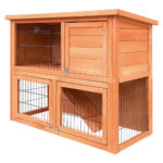 i.Pet Chicken Coop 88cm x 40cm x 76cm Rabbit Hutch Large House Run Wooden Cage Outdoor - Image 3