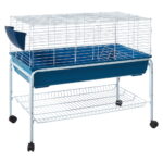 i.Pet Rabbit Cage Hutch 106cm Indoor Enclosure Carrier - Image 2