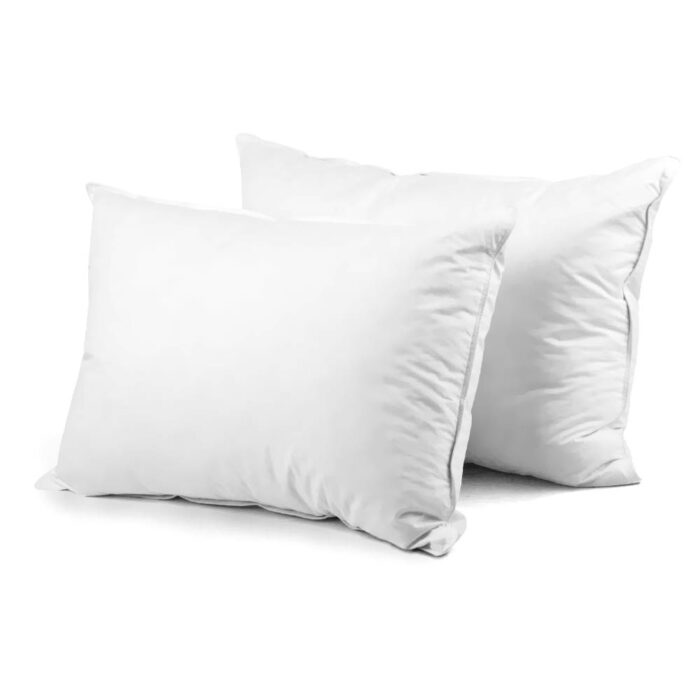 Giselle Bedding Goose Feather Down Pillow Twin Pack - Image 2