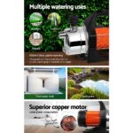 Giantz Garden Water Pump High Pressure 800W Tank Rain Farm Irrigation House - Image 5