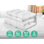 Giselle Bedding 800GSM Goose Down Feather Quilt Super King - Image 5