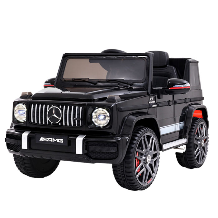 Kids Electric Ride On Car Mercedes-Benz Licensed AMG G63 Toy Cars Remote Black - Image 5
