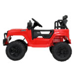 Rigo Kids Electric Ride On Car Jeep Toy Cars Remote 12V Red - Image 3