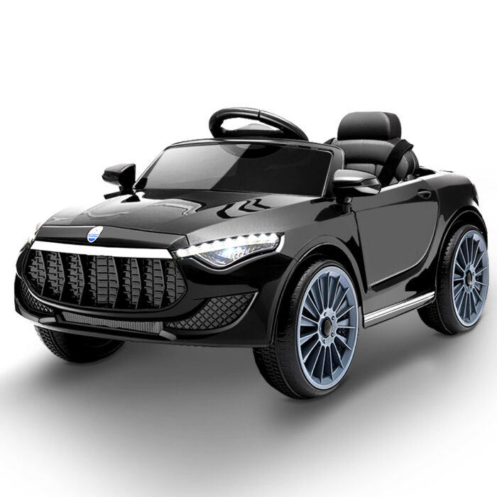 Rigo Kids Electric Ride On Car Maserati-inspried Toy Cars Remote 12V Black - Image 2