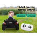 Rigo Kids Electric Ride On Car Maserati-inspried Toy Cars Remote 12V Black - Image 6