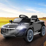Rigo Kids Electric Ride On Car Maserati-inspried Toy Cars Remote 12V Black