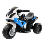 Kids Electric Ride On Car Police Motorcycle Motorbike BMW Licensed S1000RR Blue - Image 4