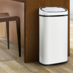Devanti 68L Motion Sensor Bin Rubbish Automatic White