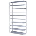 10 Tier Stackable Shoe Rack - Image 2